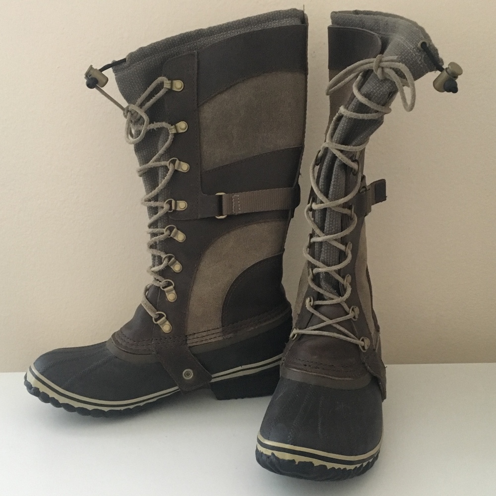 Sorel Conquest 'Carly' leather boots